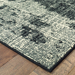 Oriental Weavers Luna Luxurious High Contrast Indoor Area Rug With Modern Geometric And Tribal-inspired Designs Black,Ivory Polypropylene L1805k117165st