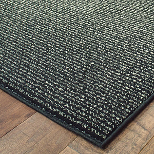 Oriental Weavers Luna Indoor Area Rug - Luxurious Comfort With Modern Geometric Patterns In High Contrast Colors Black,Ivory Polypropylene L2067b067230st