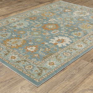 Oriental Weavers Maeve Indoor Area Rug - Modern Bohemian Design With Soft Color Palette For Cozy Living Spaces Teal,Rust Polypropylene Mmae02300394st