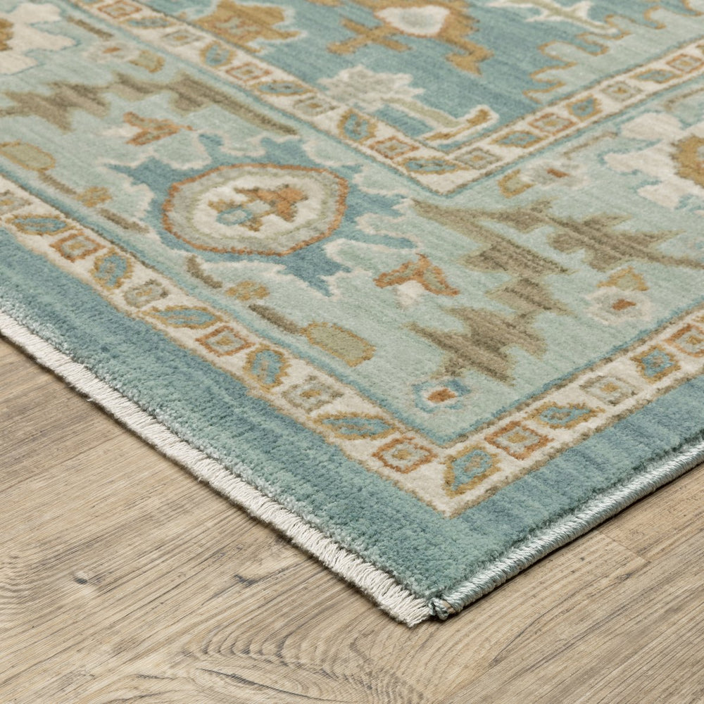 Oriental Weavers Maeve Indoor Area Rug - Modern Bohemian Design With Soft Color Palette For Cozy Living Spaces Teal,Rust Polypropylene Mmae02300394st