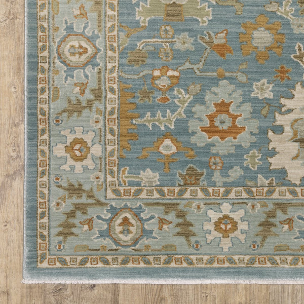 Oriental Weavers Maeve Indoor Area Rug - Modern Bohemian Design With Soft Color Palette For Cozy Living Spaces Teal,Rust Polypropylene Mmae02300394st