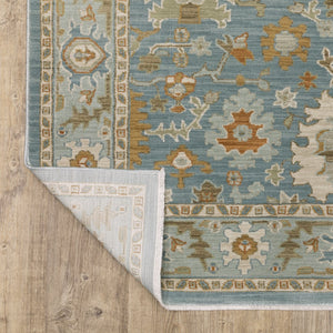 Oriental Weavers Maeve Indoor Area Rug - Modern Bohemian Design With Soft Color Palette For Cozy Living Spaces Teal,Rust Polypropylene Mmae02300394st
