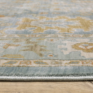 Oriental Weavers Maeve Indoor Area Rug - Modern Bohemian Design With Soft Color Palette For Cozy Living Spaces Teal,Rust Polypropylene Mmae02300394st
