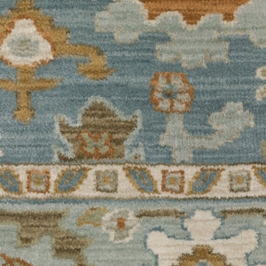 Oriental Weavers Maeve Indoor Area Rug - Modern Bohemian Design With Soft Color Palette For Cozy Living Spaces Teal,Rust Polypropylene Mmae02300394st