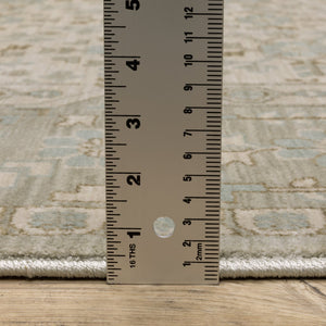 Oriental Weavers Maeve Modern Bohemian Indoor Area Rug - Soft Space-dyed Polypropylene With Neutral Color Palette Beige,Teal Polypropylene Mmae04240340st