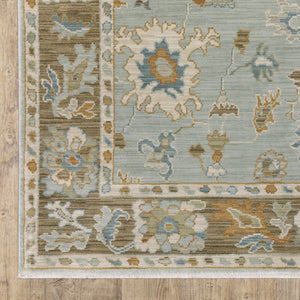 Oriental Weavers Maeve Indoor Area Rug - Modern Persian Design With Bohemian Flair In Soft Neutral Tones Teal,Rust Polypropylene Mmae06068235st