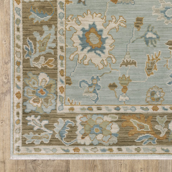 Oriental Weavers Maeve Indoor Area Rug - Modern Persian Design With Bohemian Flair In Soft Neutral Tones Teal,Rust Polypropylene Mmae06068235st