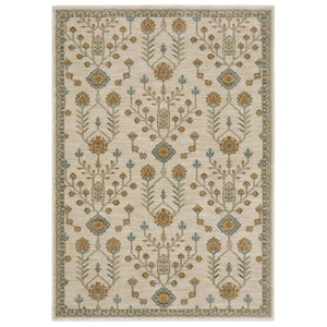Oriental Weavers Maeve Indoor Area Rug - Modern Bohemian Design With Neutral Tones And Soft Space-dyed Texture Beige,Rust Polypropylene Mmae07100153st