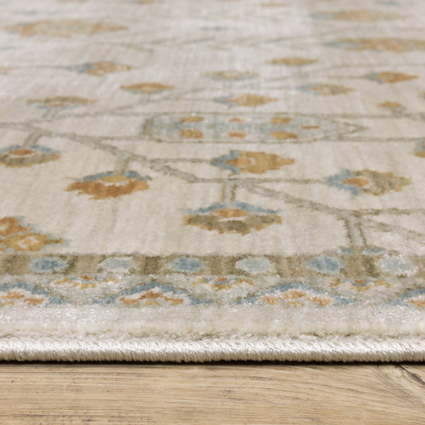 Oriental Weavers Maeve Indoor Area Rug - Modern Bohemian Design With Neutral Tones And Soft Space-dyed Texture Beige,Rust Polypropylene Mmae07100153st