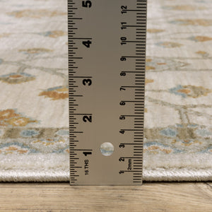 Oriental Weavers Maeve Indoor Area Rug - Modern Bohemian Design With Neutral Tones And Soft Space-dyed Texture Beige,Rust Polypropylene Mmae07100153st