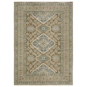 Oriental Weavers Maeve Indoor Area Rug - Sophisticated Neutral Tones With Bohemian Flair For Modern Home Décor Brown,Blue Polypropylene Mmae08100153st