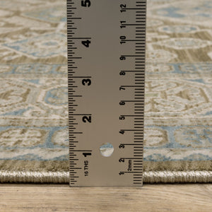 Oriental Weavers Maeve Indoor Area Rug - Sophisticated Neutral Tones With Bohemian Flair For Modern Home Décor Brown,Blue Polypropylene Mmae08100153st