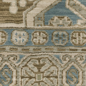 Oriental Weavers Maeve Indoor Area Rug - Sophisticated Neutral Tones With Bohemian Flair For Modern Home Décor Brown,Blue Polypropylene Mmae08100153st