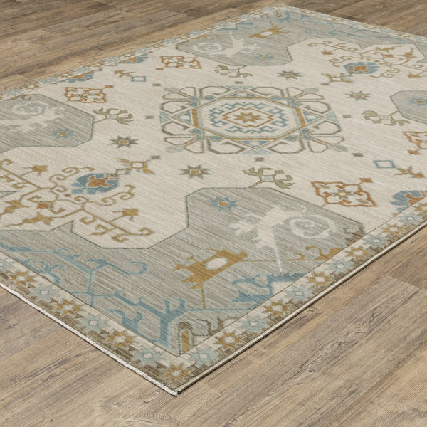 Oriental Weavers Maeve Indoor Area Rug – Modern Neutral Tones With Bohemian Flair For A Stylish Home Décor Upgrade Beige,Grey Polypropylene Mmae09100153st