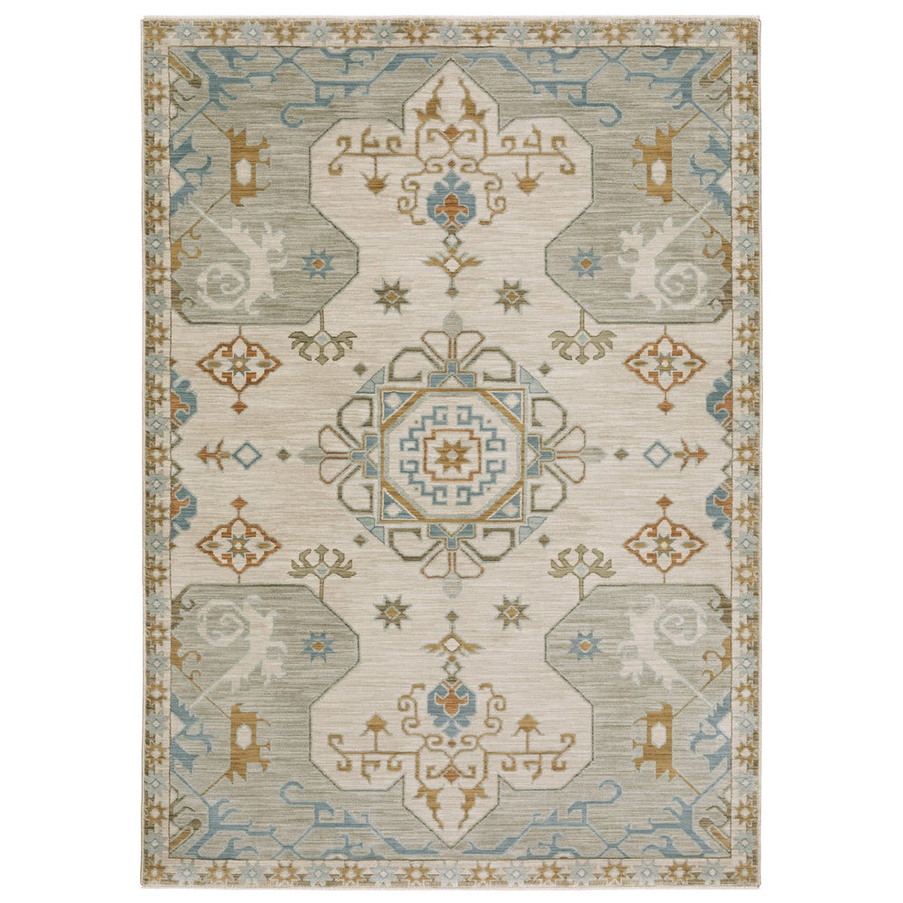 Oriental Weavers Maeve Indoor Area Rug – Modern Neutral Tones With Bohemian Flair For A Stylish Home Décor Upgrade Beige,Grey Polypropylene Mmae09100153st
