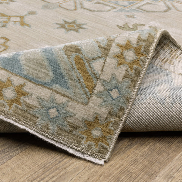 Oriental Weavers Maeve Indoor Area Rug – Modern Neutral Tones With Bohemian Flair For A Stylish Home Décor Upgrade Beige,Grey Polypropylene Mmae09100153st