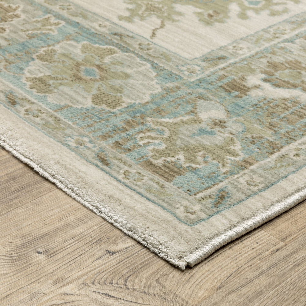 Oriental Weavers Maeve Indoor Area Rug - Ethereal Neutral Palette With Bohemian Flair For Modern Home Décor Beige,Teal Polypropylene Mmae10068235st
