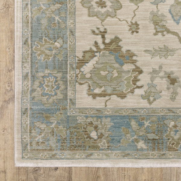Oriental Weavers Maeve Indoor Area Rug - Ethereal Neutral Palette With Bohemian Flair For Modern Home Décor Beige,Teal Polypropylene Mmae10068235st