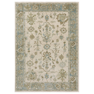 Oriental Weavers Maeve Indoor Area Rug - Ethereal Neutral Palette With Bohemian Flair For Modern Home Décor Beige,Teal Polypropylene Mmae10068235st