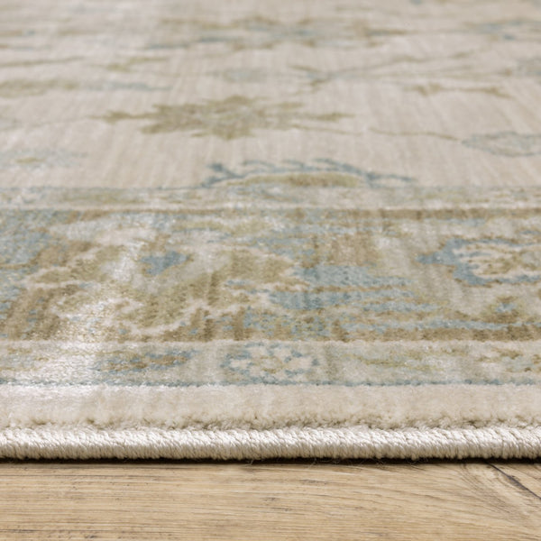 Oriental Weavers Maeve Indoor Area Rug - Ethereal Neutral Palette With Bohemian Flair For Modern Home Décor Beige,Teal Polypropylene Mmae10068235st