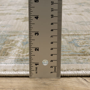 Oriental Weavers Maeve Indoor Area Rug - Ethereal Neutral Palette With Bohemian Flair For Modern Home Décor Beige,Teal Polypropylene Mmae10068235st