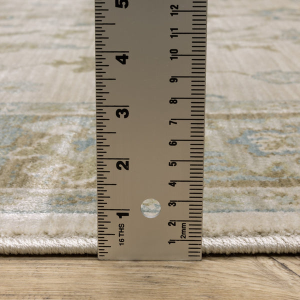 Oriental Weavers Maeve Indoor Area Rug - Ethereal Neutral Palette With Bohemian Flair For Modern Home Décor Beige,Teal Polypropylene Mmae10068235st