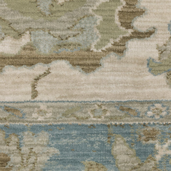 Oriental Weavers Maeve Indoor Area Rug - Ethereal Neutral Palette With Bohemian Flair For Modern Home Décor Beige,Teal Polypropylene Mmae10068235st