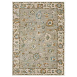 Oriental Weavers Maeve Indoor Area Rug - Elegant Neutral Tones With Bohemian Flair For Modern Home Décor Essentials Grey,Blue Polypropylene Mmae11240340st
