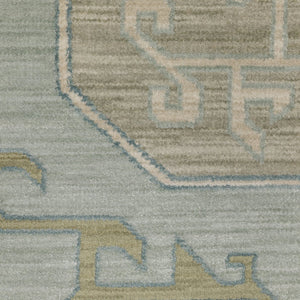 Oriental Weavers Maeve Indoor Area Rug - Modern Bohemian Design In Subtle Ash Brown And Mineral-based Colors Grey,Blue Polypropylene Mmae12300394st