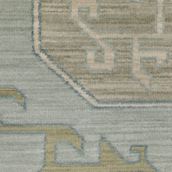 Oriental Weavers Maeve Indoor Area Rug - Modern Bohemian Design In Subtle Ash Brown And Mineral-based Colors Grey,Blue Polypropylene Mmae12300394st