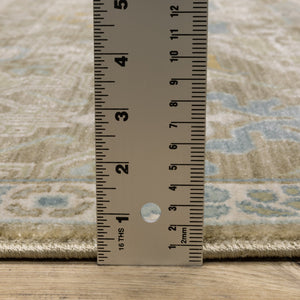 Oriental Weavers Maeve Indoor Area Rug - Soft Space-dyed Polypropylene With Modern Bohemian Flair & Neutral Tones Brown,Teal Polypropylene Mmae13068235st