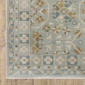 Oriental Weavers Maeve Indoor Area Rug - Modern Persian Design With Soft Colors For A Bohemian Touch In Any Space Teal,Blue Polypropylene Mmae14160235st