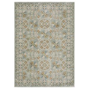 Oriental Weavers Maeve Indoor Area Rug - Modern Persian Design With Soft Colors For A Bohemian Touch In Any Space Teal,Blue Polypropylene Mmae14160235st