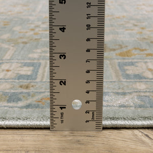 Oriental Weavers Maeve Indoor Area Rug - Modern Persian Design With Soft Colors For A Bohemian Touch In Any Space Teal,Blue Polypropylene Mmae14160235st