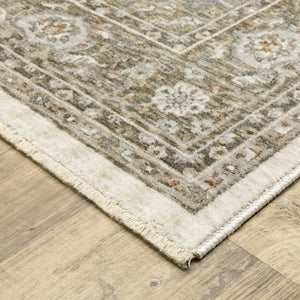 Oriental Weavers Maharaja Indoor Area Rug - Elegant Power Loomed Design In Timeless Neutral And Mellow Color Palette Ivory,Gold Polyester M1144y300394st