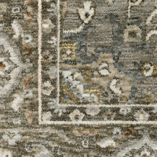 Oriental Weavers Maharaja Indoor Area Rug - Elegant Power Loomed Design In Timeless Neutral And Mellow Color Palette Ivory,Gold Polyester M1144y300394st