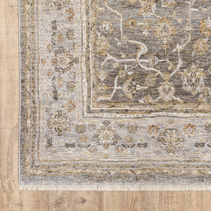 Oriental Weavers Maharaja Elegant Indoor Area Rug - Luxuriously Soft, Sophisticated Design For Classic Home Decor Beige,Grey Polyester M040m1060092st