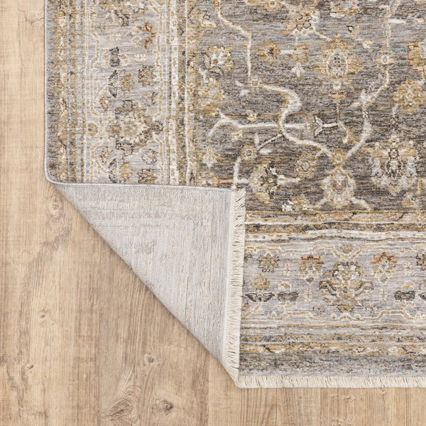 Oriental Weavers Maharaja Elegant Indoor Area Rug - Luxuriously Soft, Sophisticated Design For Classic Home Decor Beige,Grey Polyester M040m1060092st