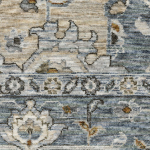 Oriental Weavers Maharaja Elegant Indoor Area Rug - Timeless Neutral Tones With Sophisticated Traditional Patterns Blue,Ivory Polyester M051f1300394st