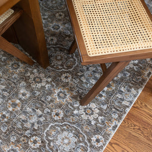 Oriental Weavers Maharaja Indoor Area Rug - Elegant Traditional Design In Soft Polyester For Timeless Home Décor Grey,Tan Polyester M532d1240340st