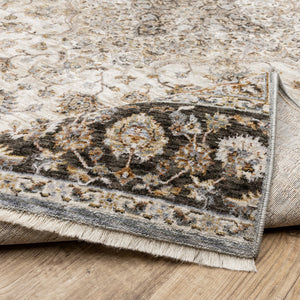 Oriental Weavers Maharaja Elegant Indoor Area Rug - Luxurious Softness With Timeless Traditional Designs And Colors Ivory,Blue Polyester M660j1060092st