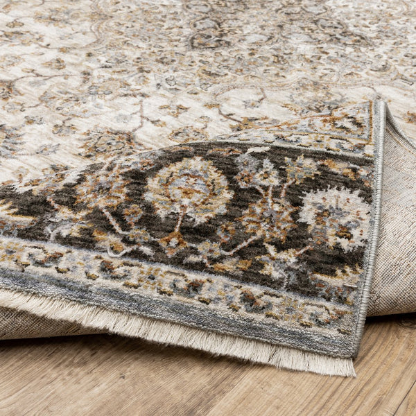 Oriental Weavers Maharaja Elegant Indoor Area Rug - Luxurious Softness With Timeless Traditional Designs And Colors Ivory,Blue Polyester M660j1060092st