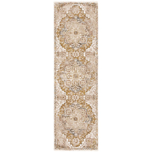 Oriental Weavers Maharaja Elegant Indoor Area Rug – Luxurious Softness With Sophisticated Traditional Design Gold,Ivory Polyester M661c1068235st
