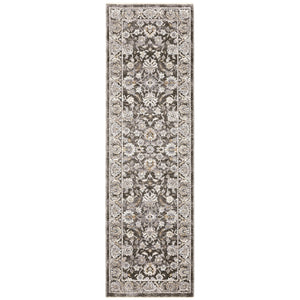 Oriental Weavers Maharaja Elegant Indoor Area Rug - Luxurious Power-loomed Design In Soft, Sophisticated Colors Grey,Ivory Polyester M070n1068235st