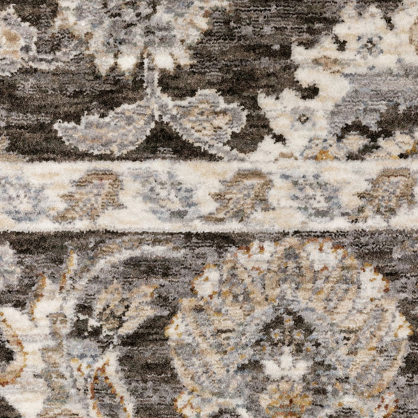Oriental Weavers Maharaja Elegant Indoor Area Rug - Luxurious Power-loomed Design In Soft, Sophisticated Colors Grey,Ivory Polyester M070n1068235st