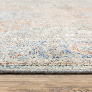 Oriental Weavers Malabar Luxurious Chenille Indoor Area Rug With Persian Design In Rich Colors For Elegant Spaces Blue,Red Polyester M45301076243st