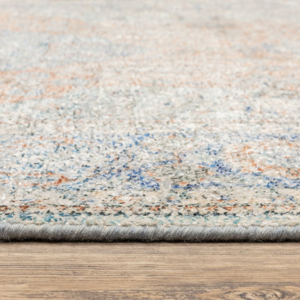 Oriental Weavers Malabar Luxurious Chenille Indoor Area Rug With Persian Design In Rich Colors For Elegant Spaces Blue,Red Polyester M45301076243st