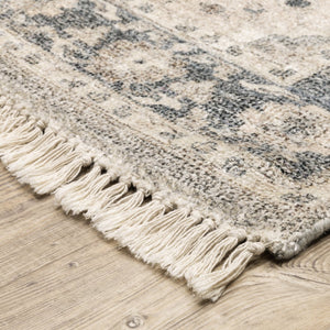 Oriental Weavers Malabar Indoor Area Rug - Luxurious Hand-loomed Chenille With Persian Design For Elegant Spaces Beige,Grey Polyester M45302076243st