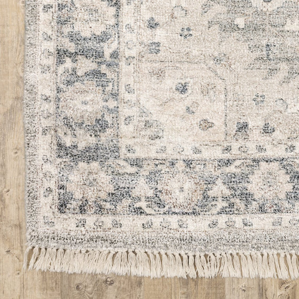Oriental Weavers Malabar Indoor Area Rug - Luxurious Hand-loomed Chenille With Persian Design For Elegant Spaces Beige,Grey Polyester M45302076243st