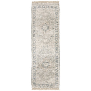 Oriental Weavers Malabar Indoor Area Rug - Luxurious Hand-loomed Chenille With Persian Design For Elegant Spaces Beige,Grey Polyester M45302076243st